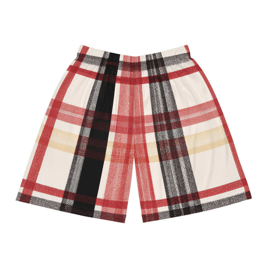 Edinburgh Crimson Crest Tartan Everywhere Shorts