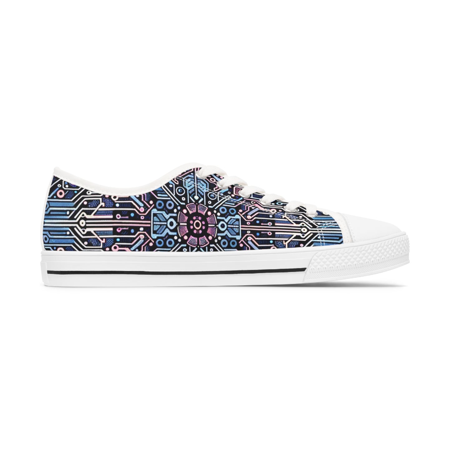 Cybernetic Mosaic Deluxe Low Top Sneakers - Women's