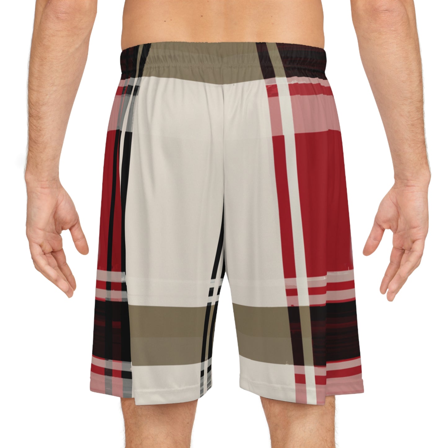 Silver Thistle Tartan All-Over Print Everywhere Shorts