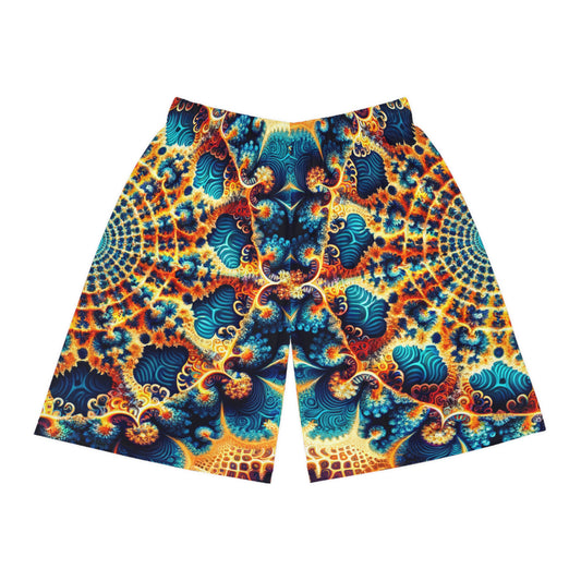 Azurite Mandala Bloom Everywhere Shorts