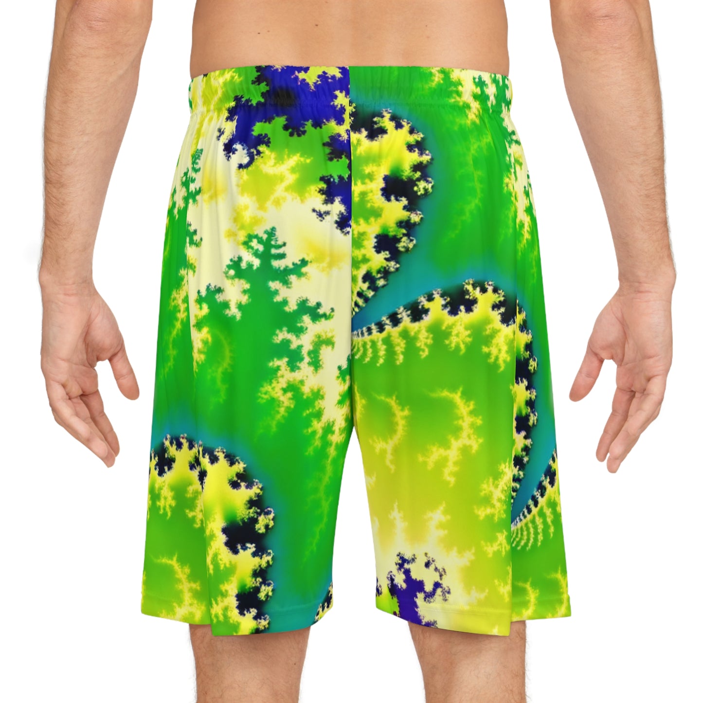 Psychedelic Serpentine Fractal Fusion Everywhere Shorts