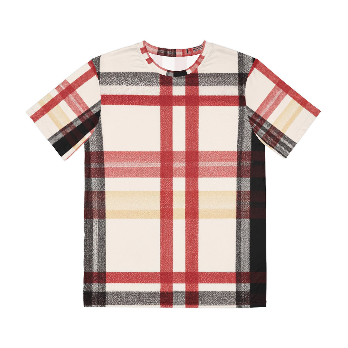 Edinburgh Crimson Crest Tartan Crewneck Pullover All-Over Print Shirt ...