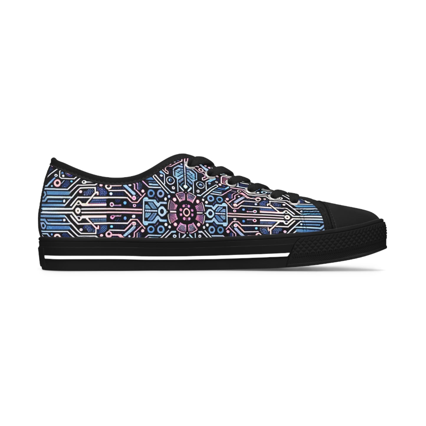 Cybernetic Mosaic Deluxe Low Top Sneakers - Women's