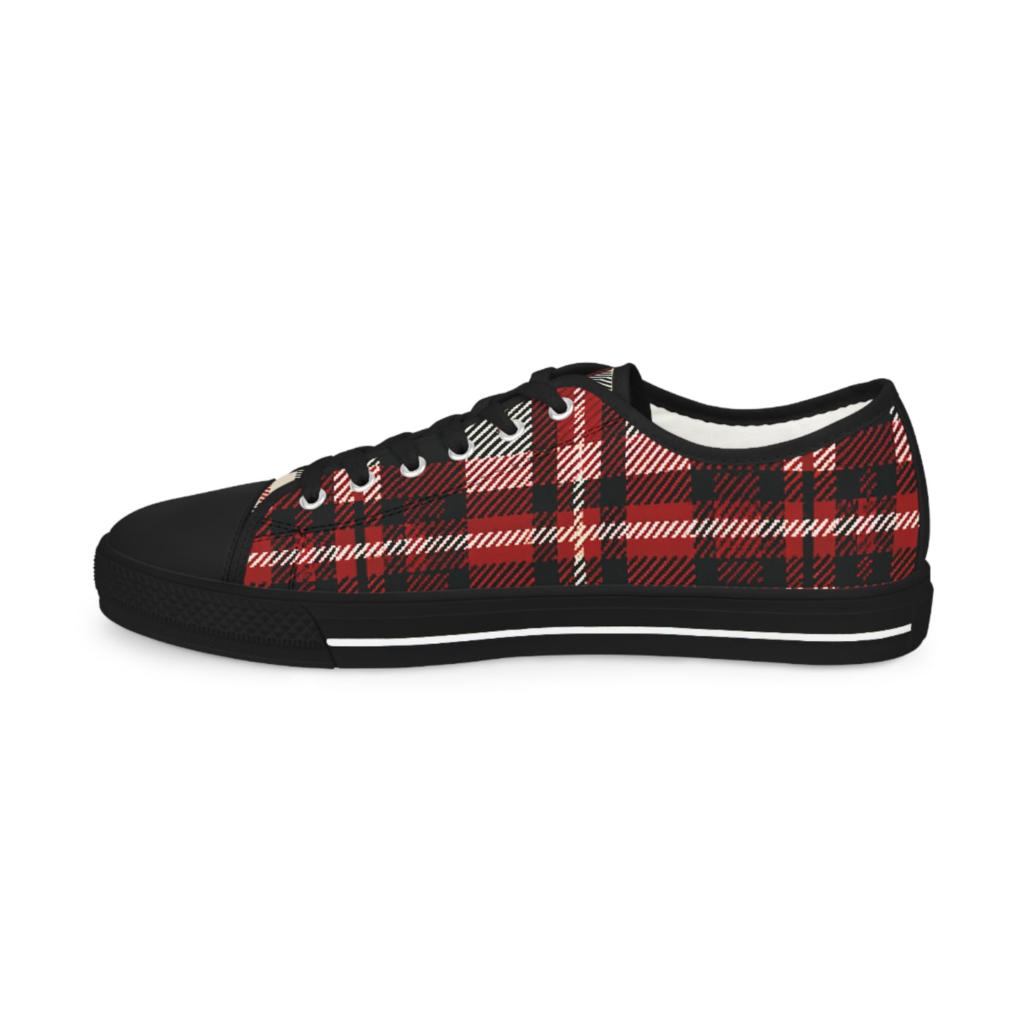 Classic Highland Tartan Low Top Sneakers - Men's