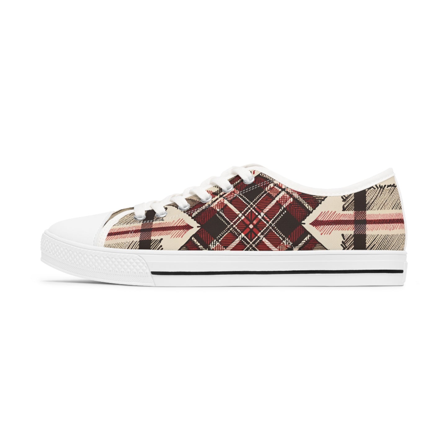 Heritage Crossroads Tartan Low Top Sneakers - Women's