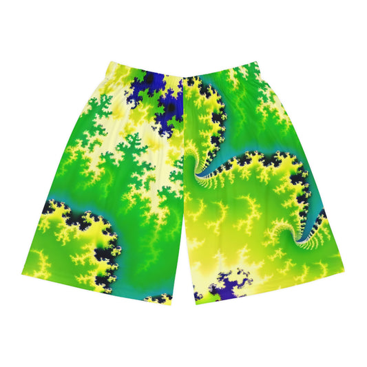 Psychedelic Serpentine Fractal Fusion Everywhere Shorts